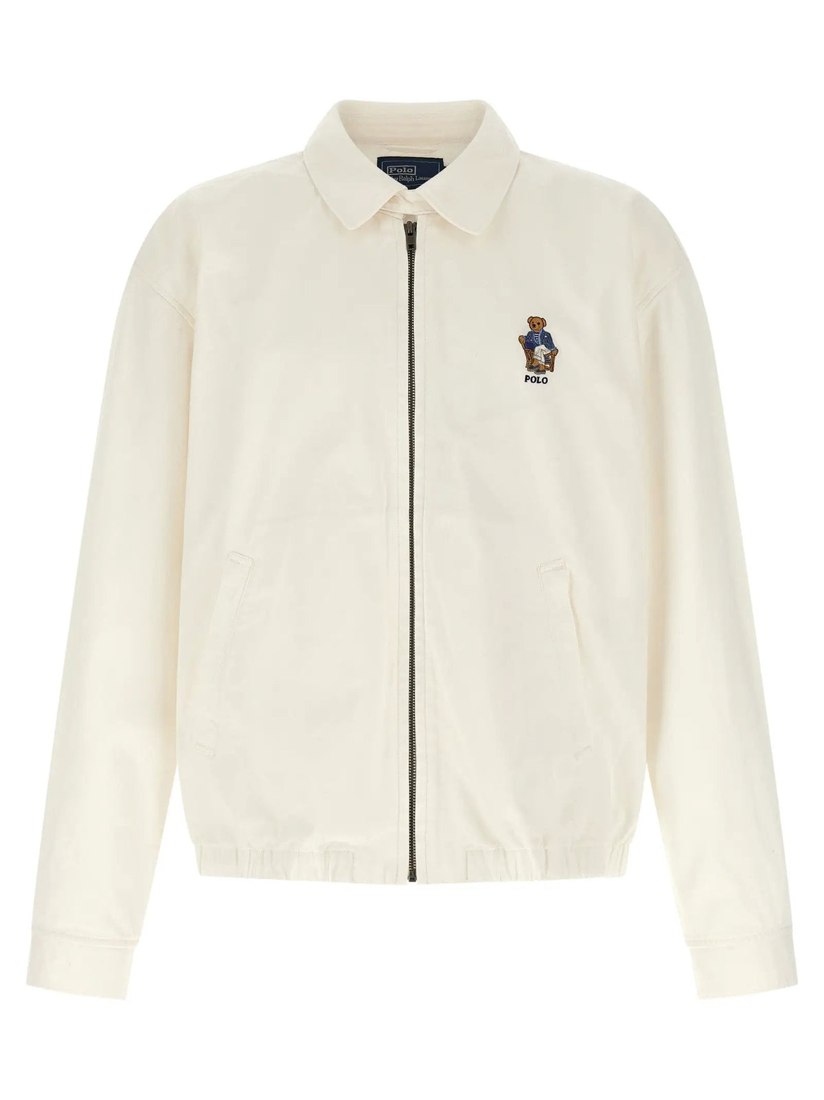 Veste longue en coton blanc Polo Ralph Lauren