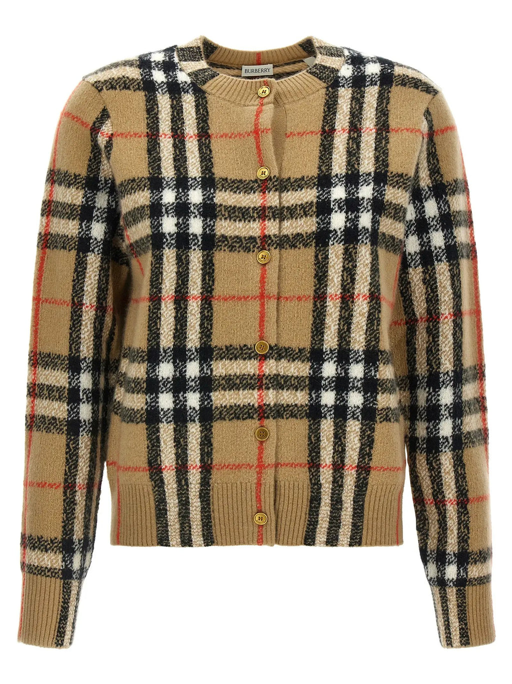 Cardigan Burberry en cachemire beige