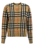 Cardigan Burberry en cachemire beige