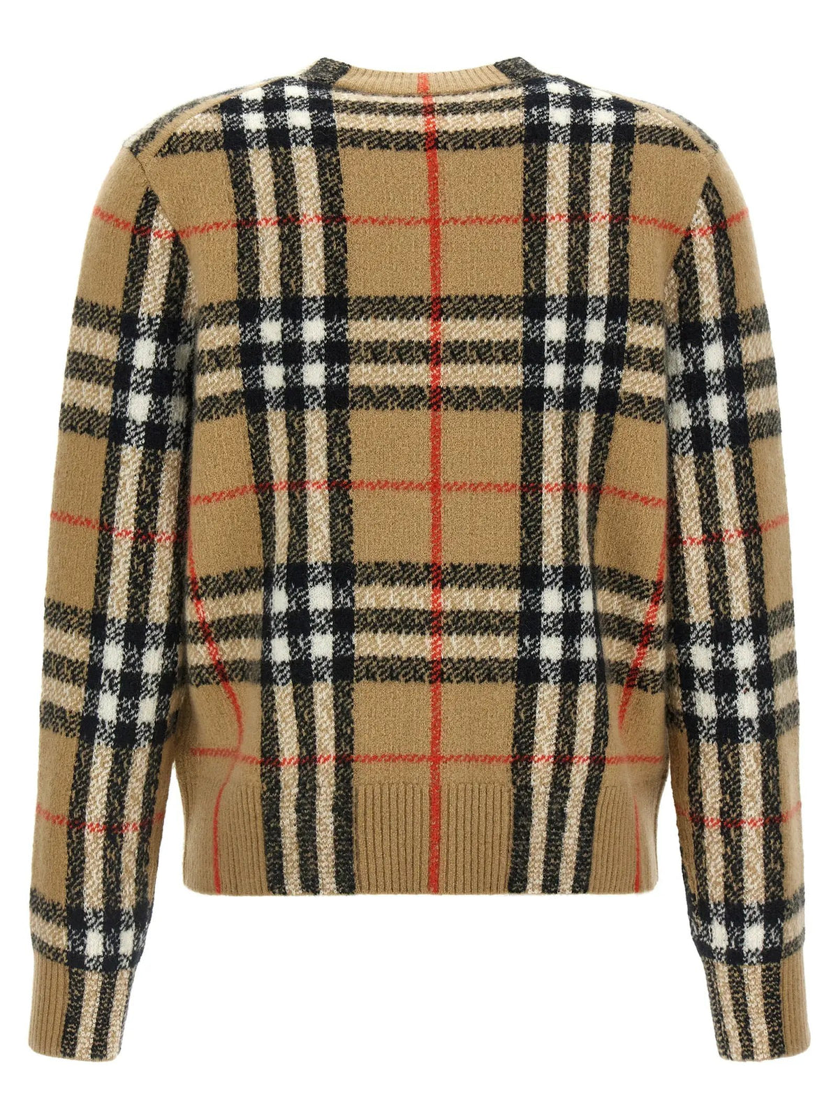 Cardigan Burberry en cachemire beige
