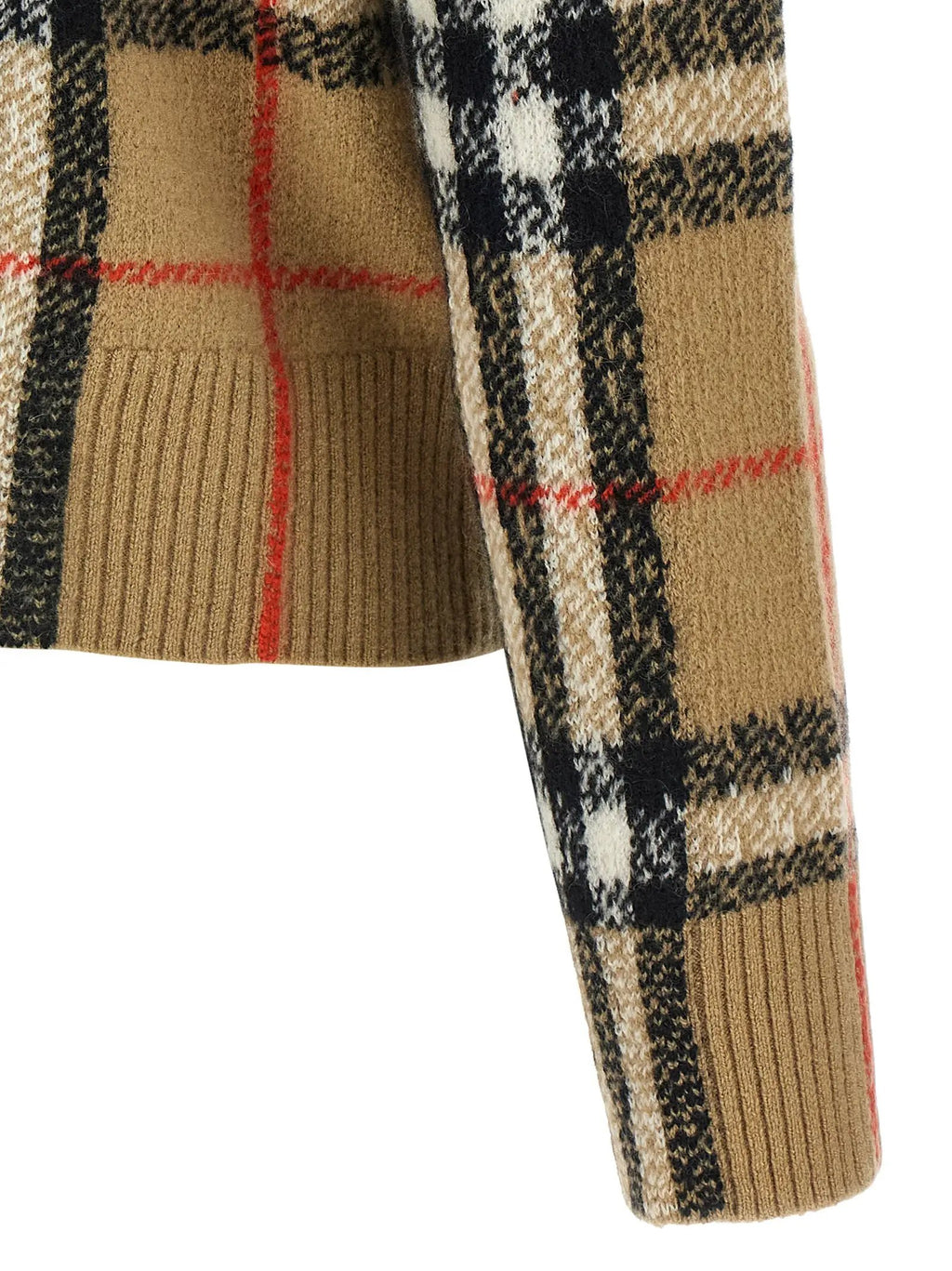 Cardigan Burberry en cachemire beige