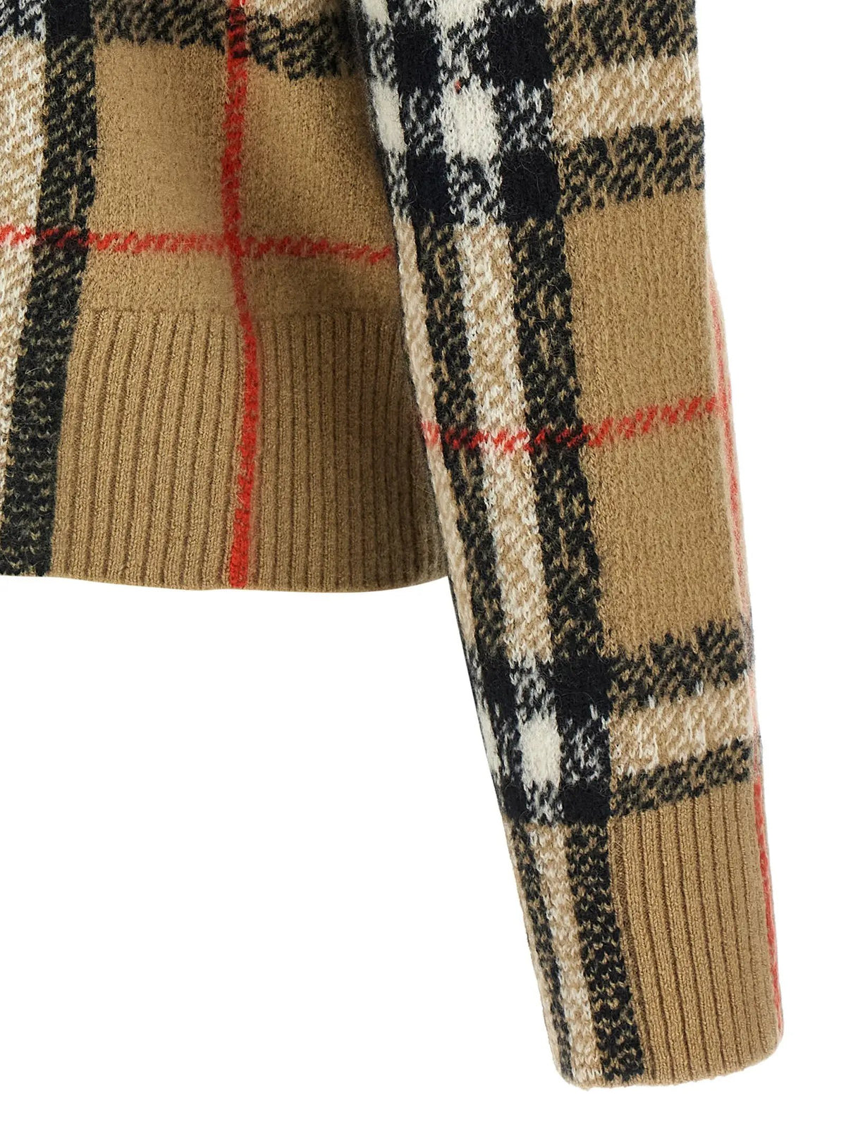 Cardigan Burberry en cachemire beige