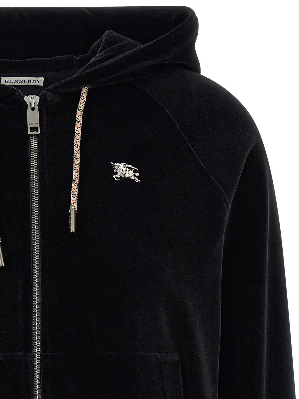 Burberry Black Cotton Sweatshirt