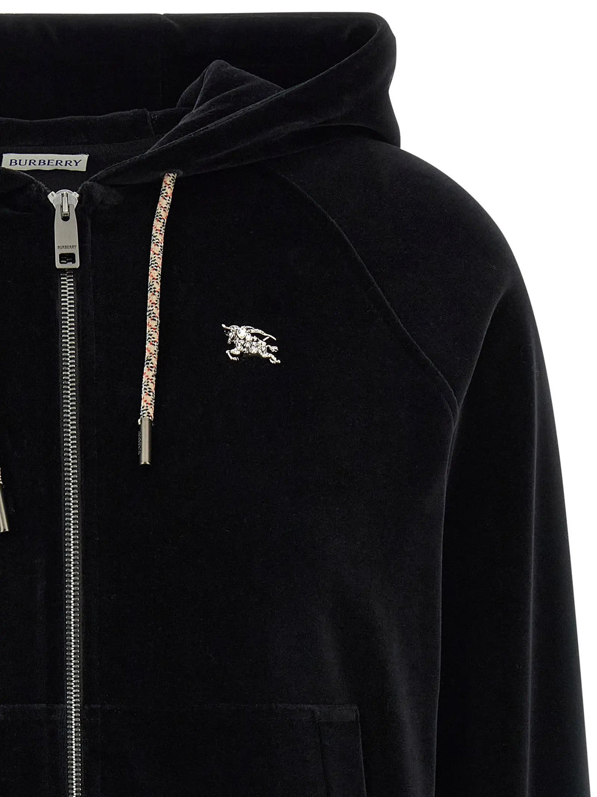 Burberry Black Cotton Sweatshirt