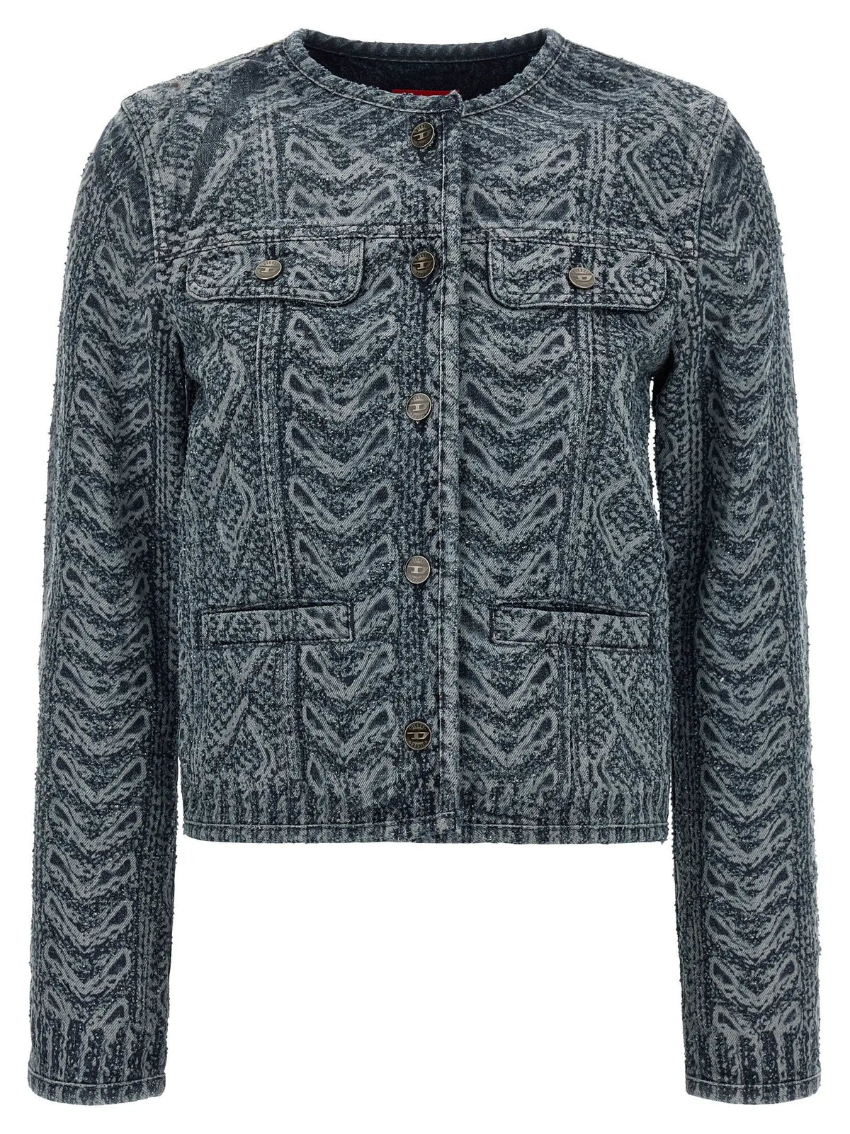 Veste en jean Diesel bleue en coton