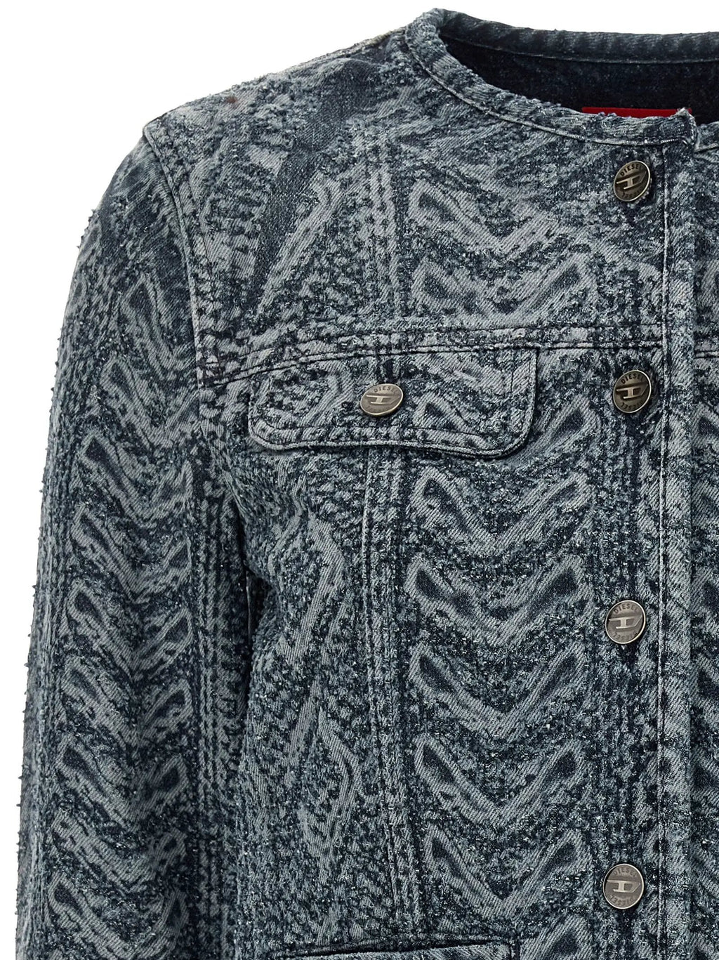 Veste en jean Diesel bleue en coton