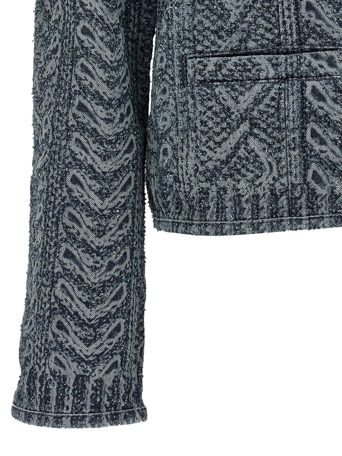 Veste en jean Diesel bleue en coton