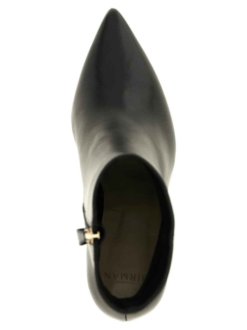 Bottines en cuir de veau noir Alexandre Birman