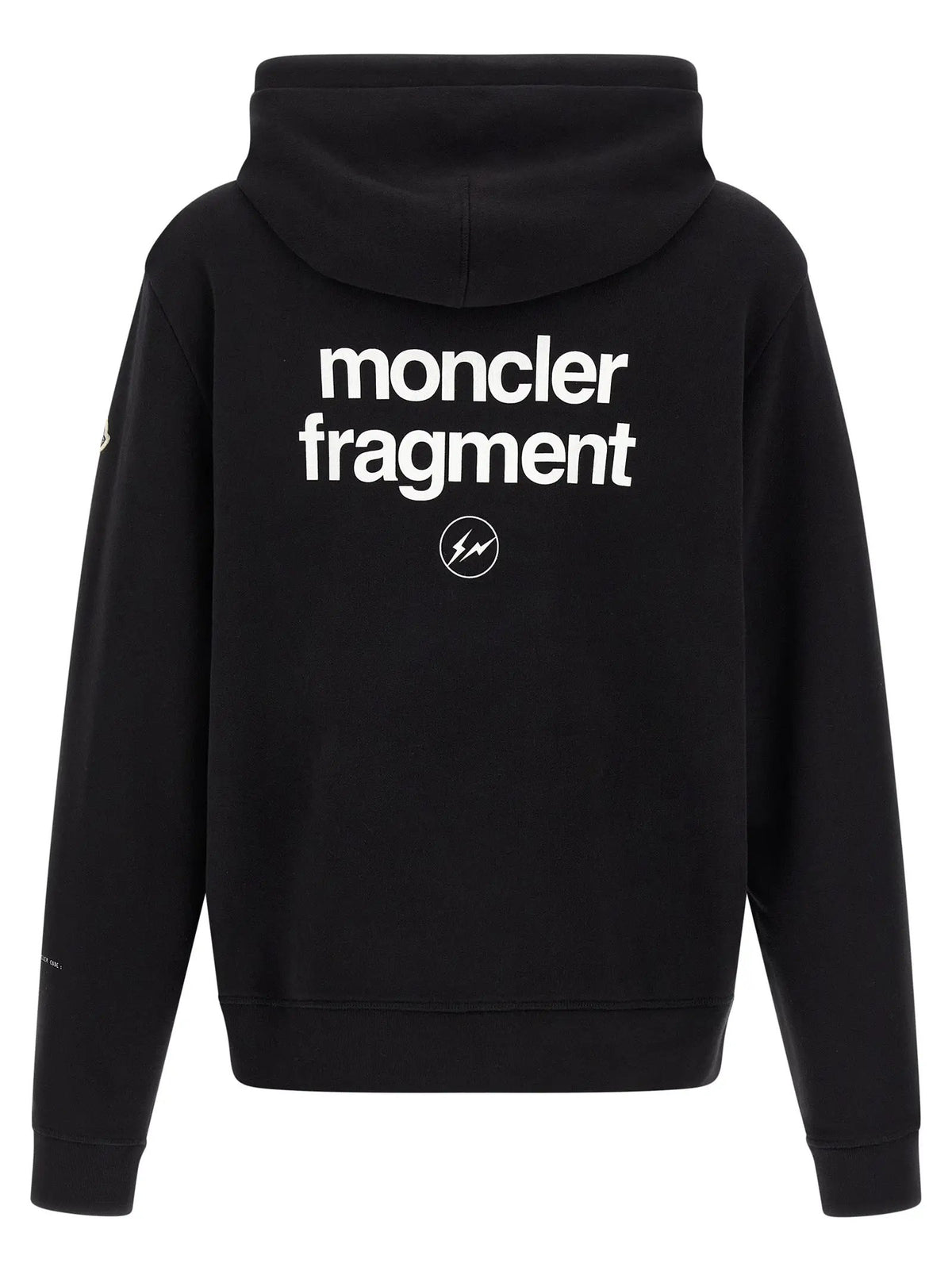 Sweat-shirt en coton noir MONCLER GENIUS