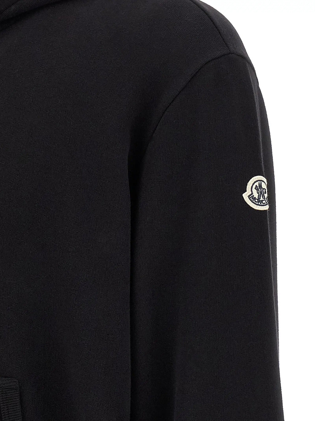 Sweat-shirt en coton noir MONCLER GENIUS