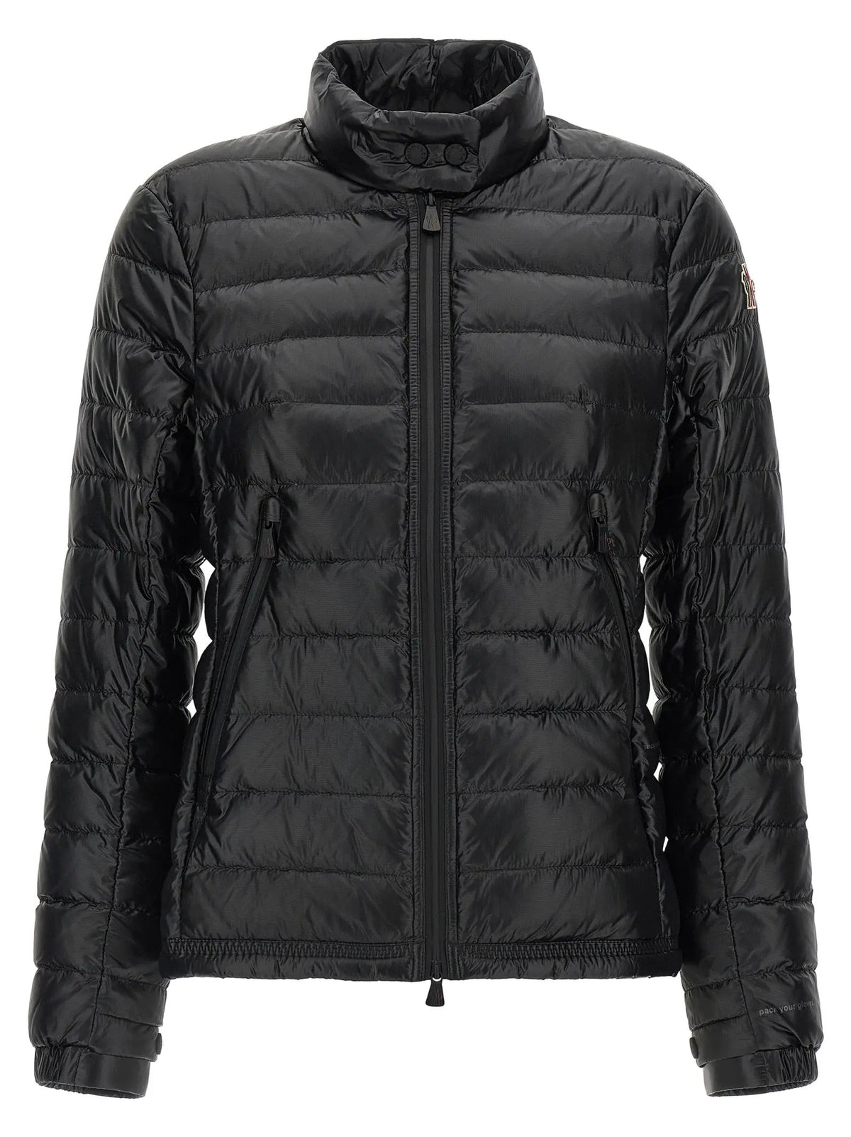 Moncler Grenoble Black Polyamide Full-Length Jacket