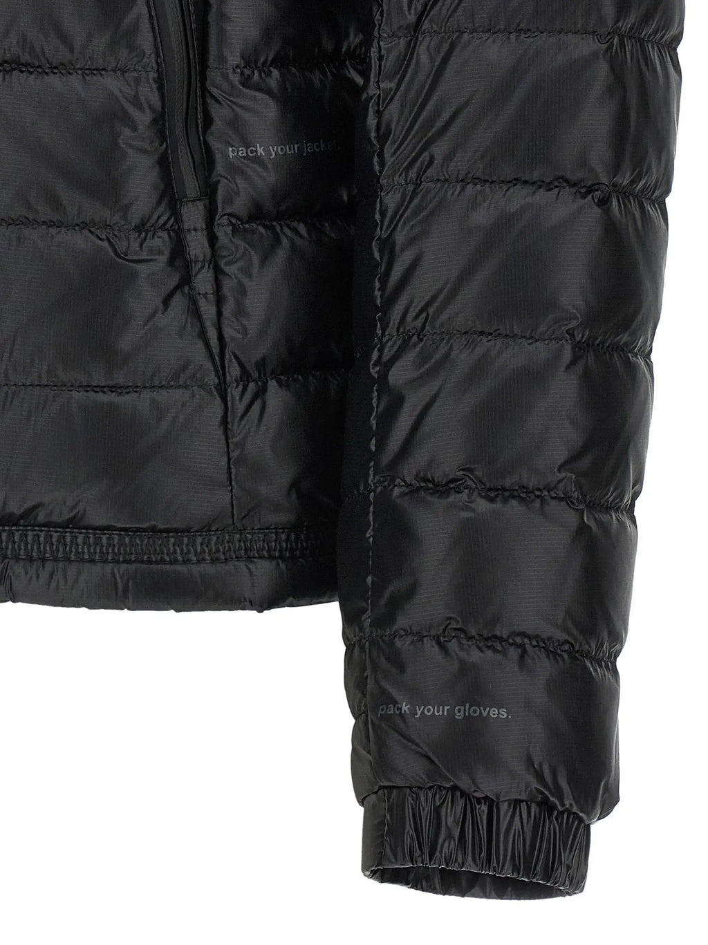 Moncler Grenoble Black Polyamide Full-Length Jacket