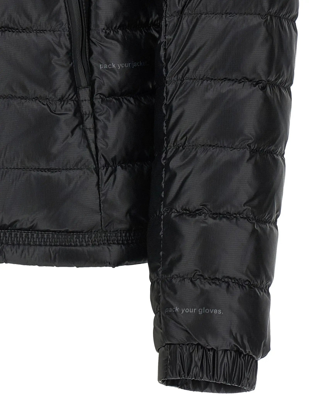 Moncler Grenoble Black Polyamide Full-Length Jacket