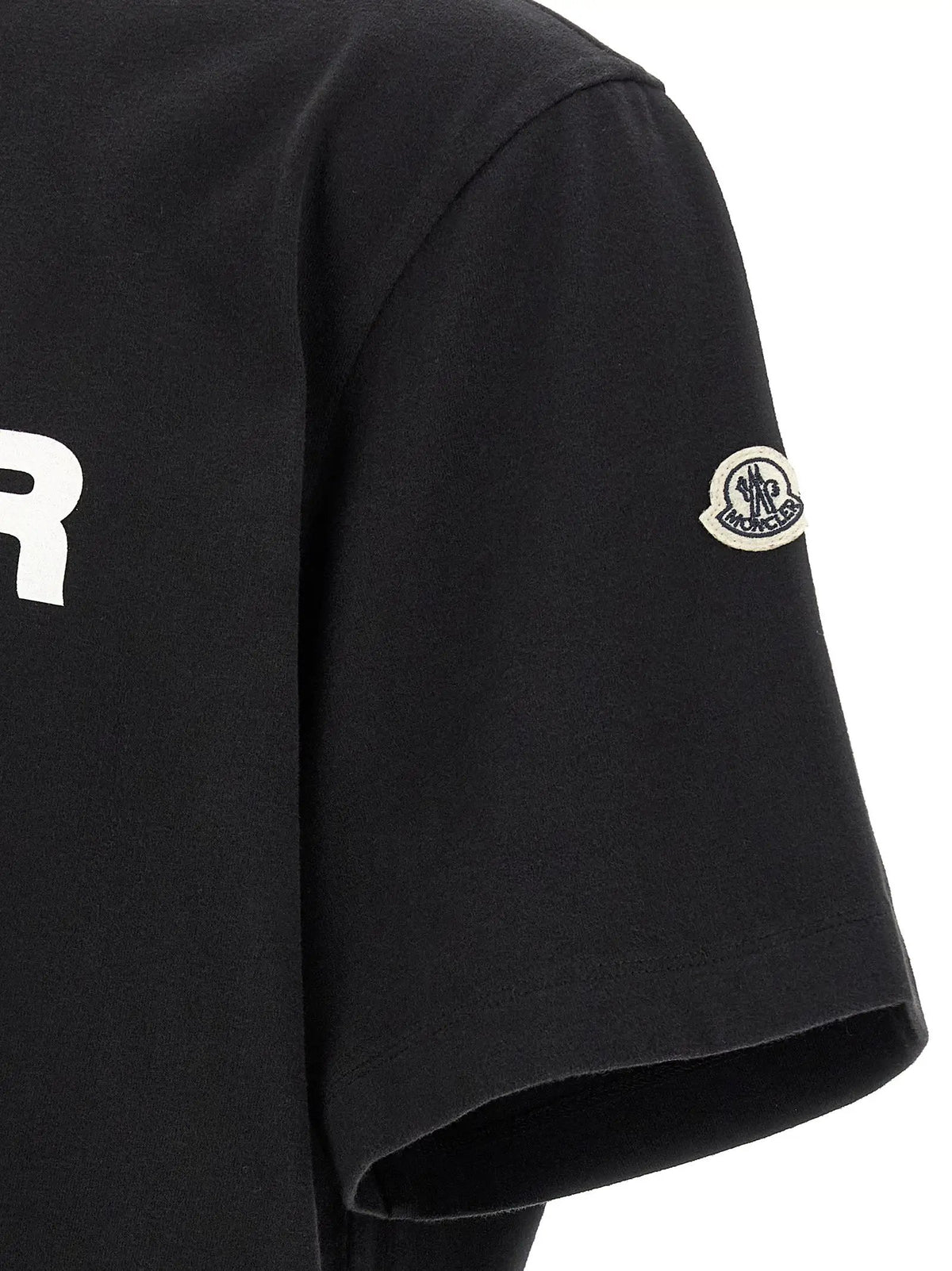 MONCLER GENIUS MONCLER GENIUS Black Cotton T-Shirt