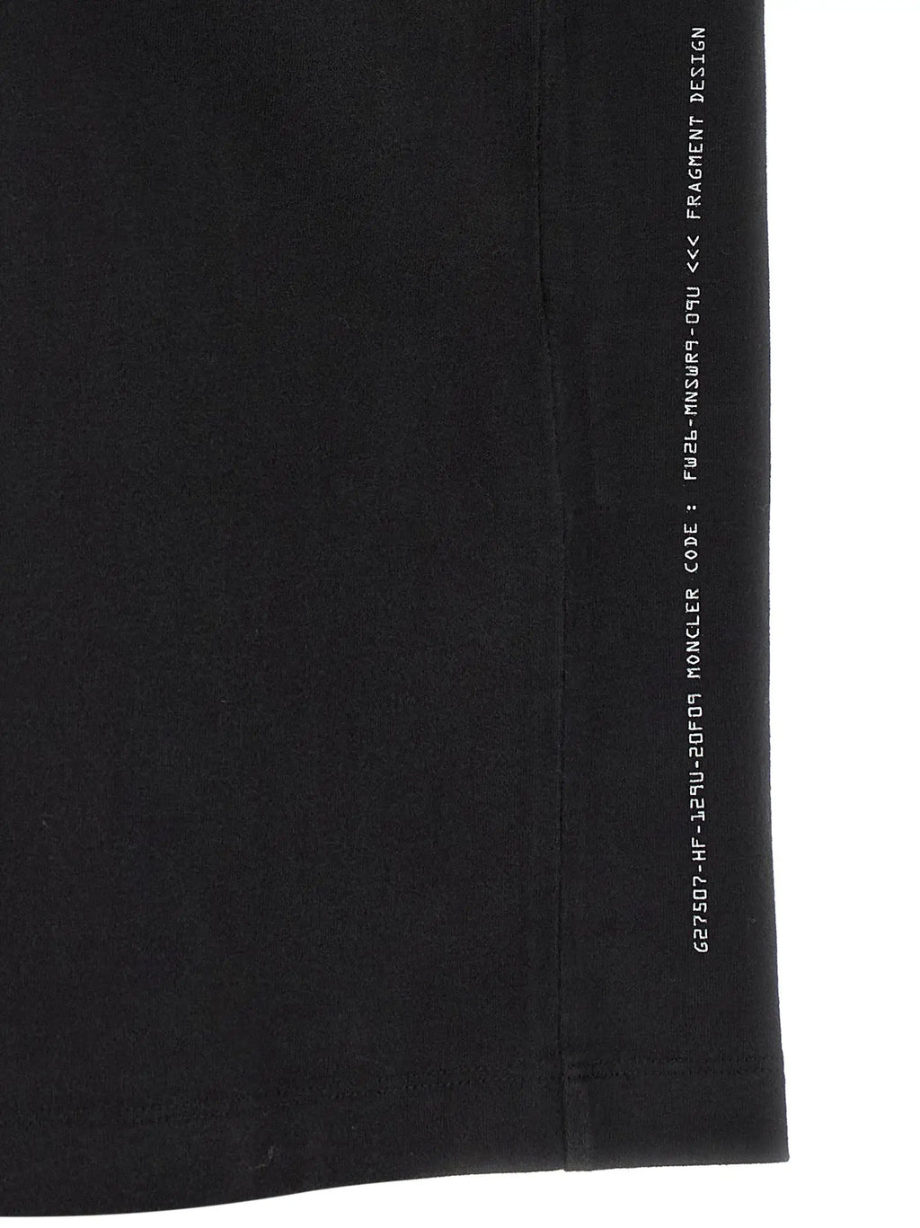 MONCLER GENIUS MONCLER GENIUS Black Cotton T-Shirt