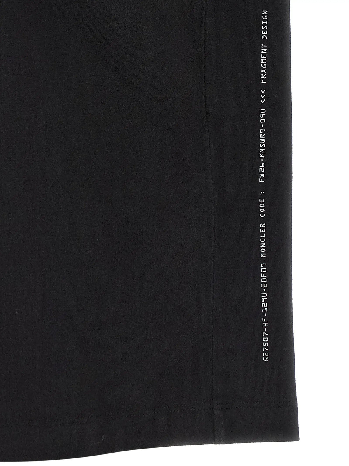 MONCLER GENIUS MONCLER GENIUS Black Cotton T-Shirt