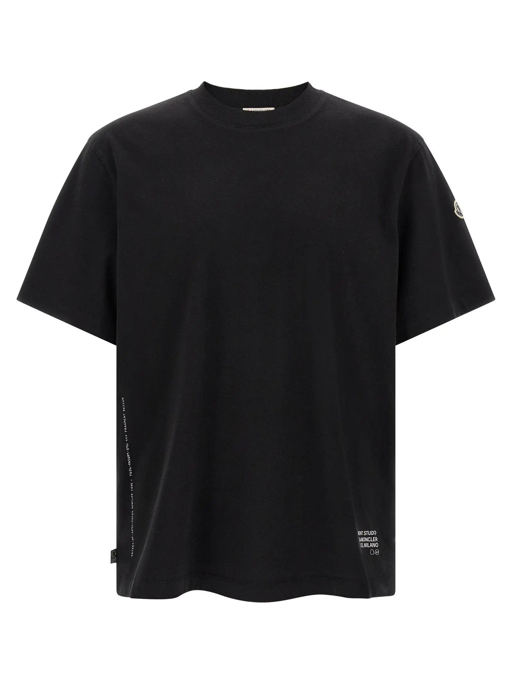 MONCLER GENIUS MONCLER GENIUS Black Cotton T-Shirt