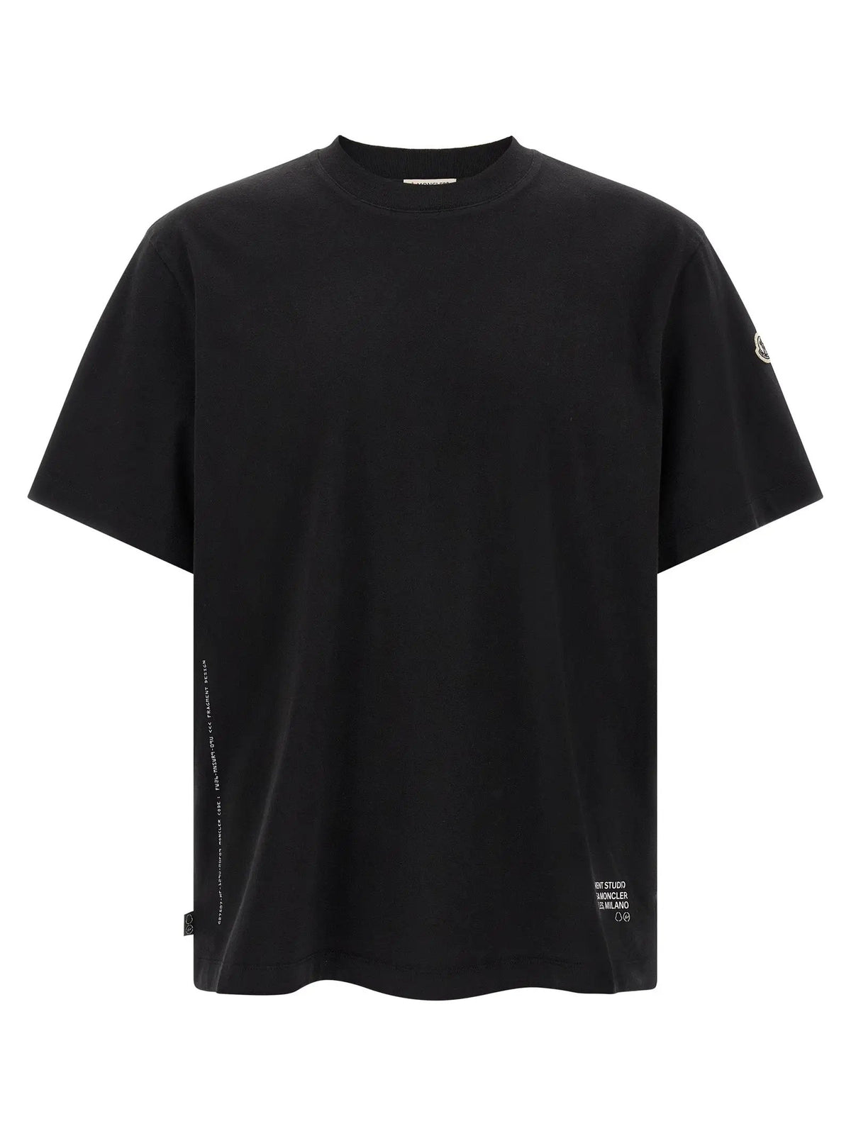 MONCLER GENIUS MONCLER GENIUS Black Cotton T-Shirt