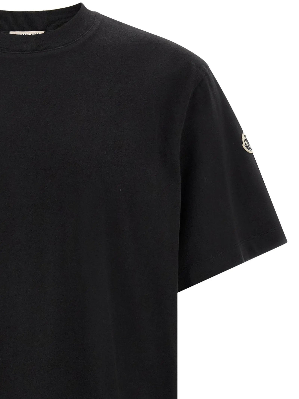 MONCLER GENIUS MONCLER GENIUS Black Cotton T-Shirt