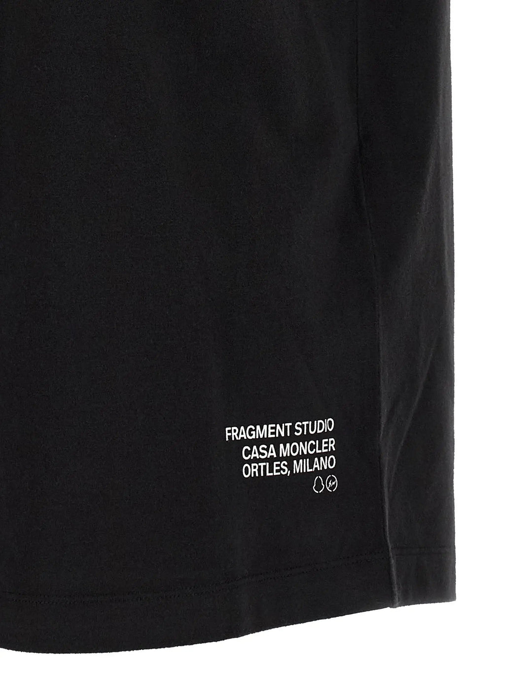 MONCLER GENIUS MONCLER GENIUS Black Cotton T-Shirt