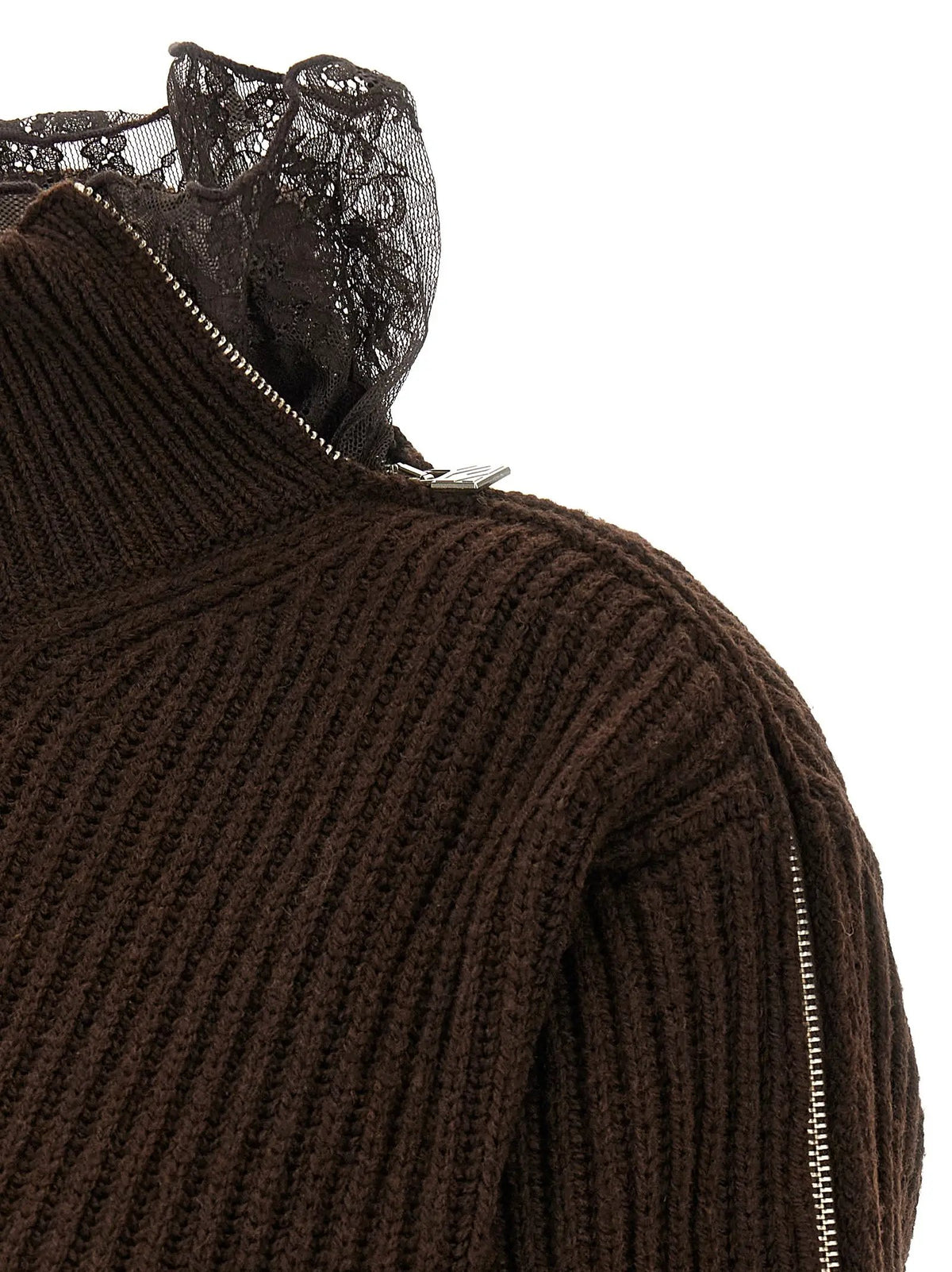 Giuseppe Di Morabito Giuseppe Di Morabito Brown Virgin Wool Cardigan