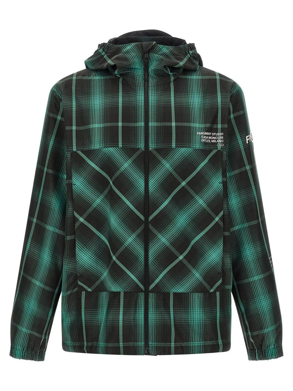 MONCLER GENIUS MONCLER GENIUS Bicolor Polyester Shell Jacket