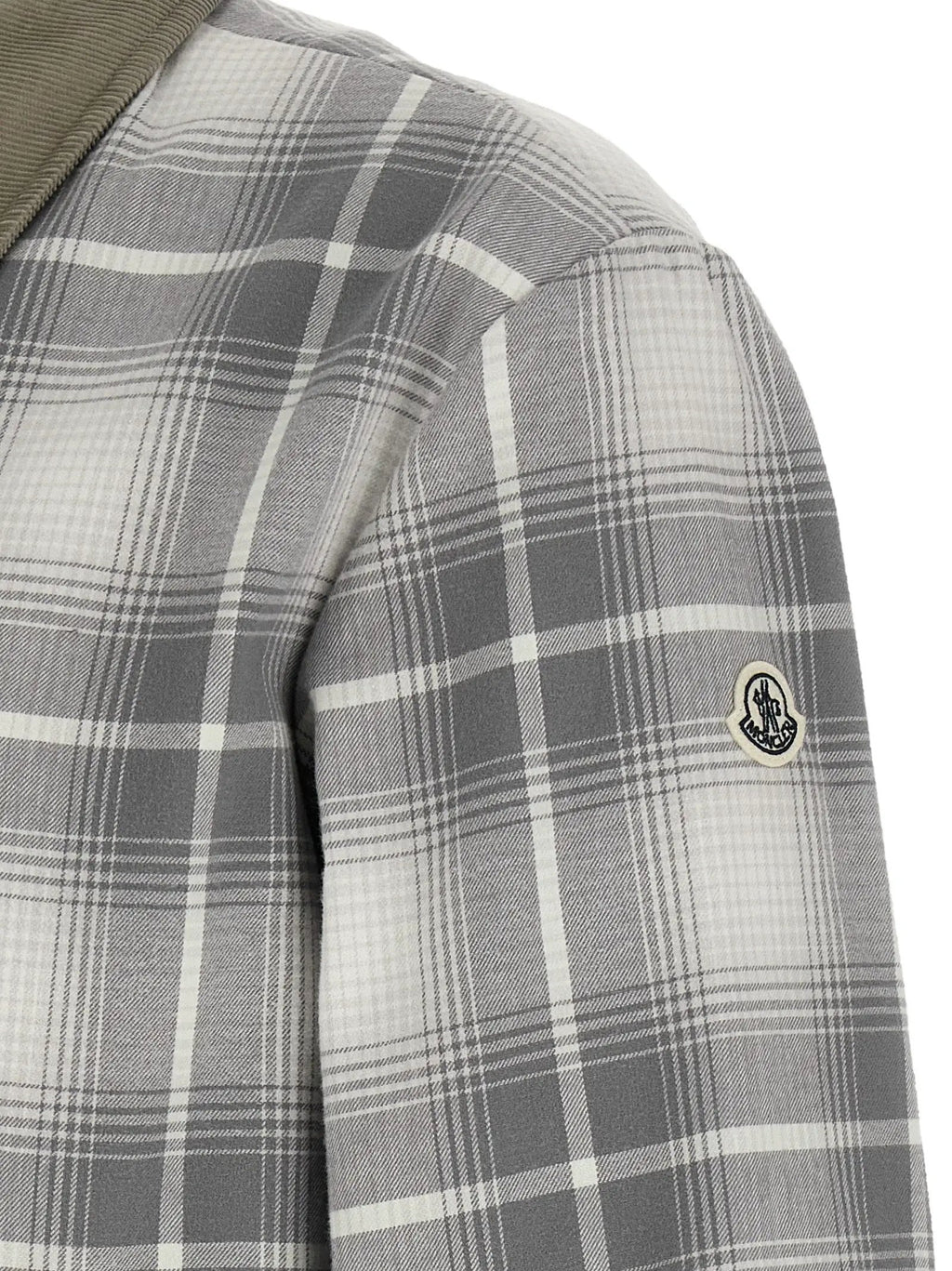 MONCLER GENIUS MONCLER GENIUS Gray Cotton Full-Length Jacket