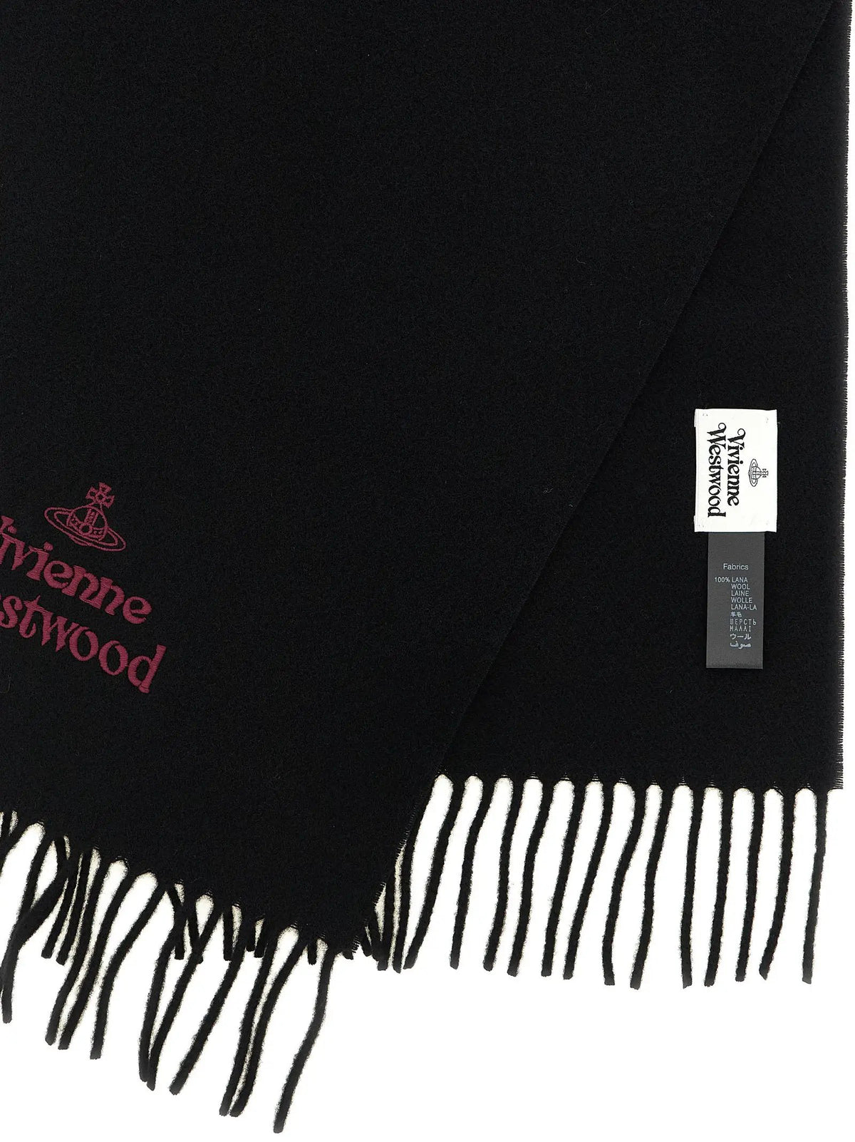 Vivienne Westwood Vivienne Westwood Black Wool Foulard