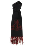 Vivienne Westwood Vivienne Westwood Black Wool Foulard