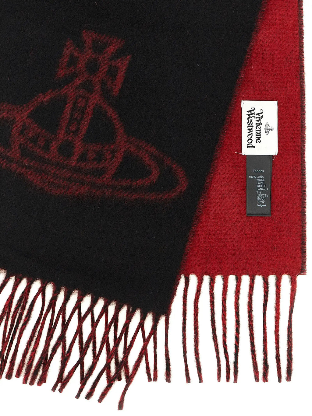 Vivienne Westwood Vivienne Westwood Black Wool Foulard
