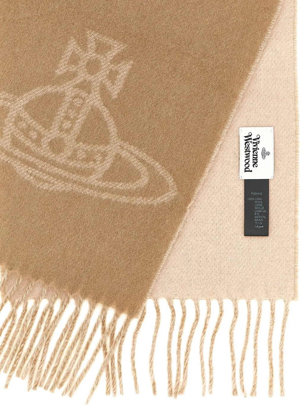 Vivienne Westwood Vivienne Westwood Beige Wool Foulard
