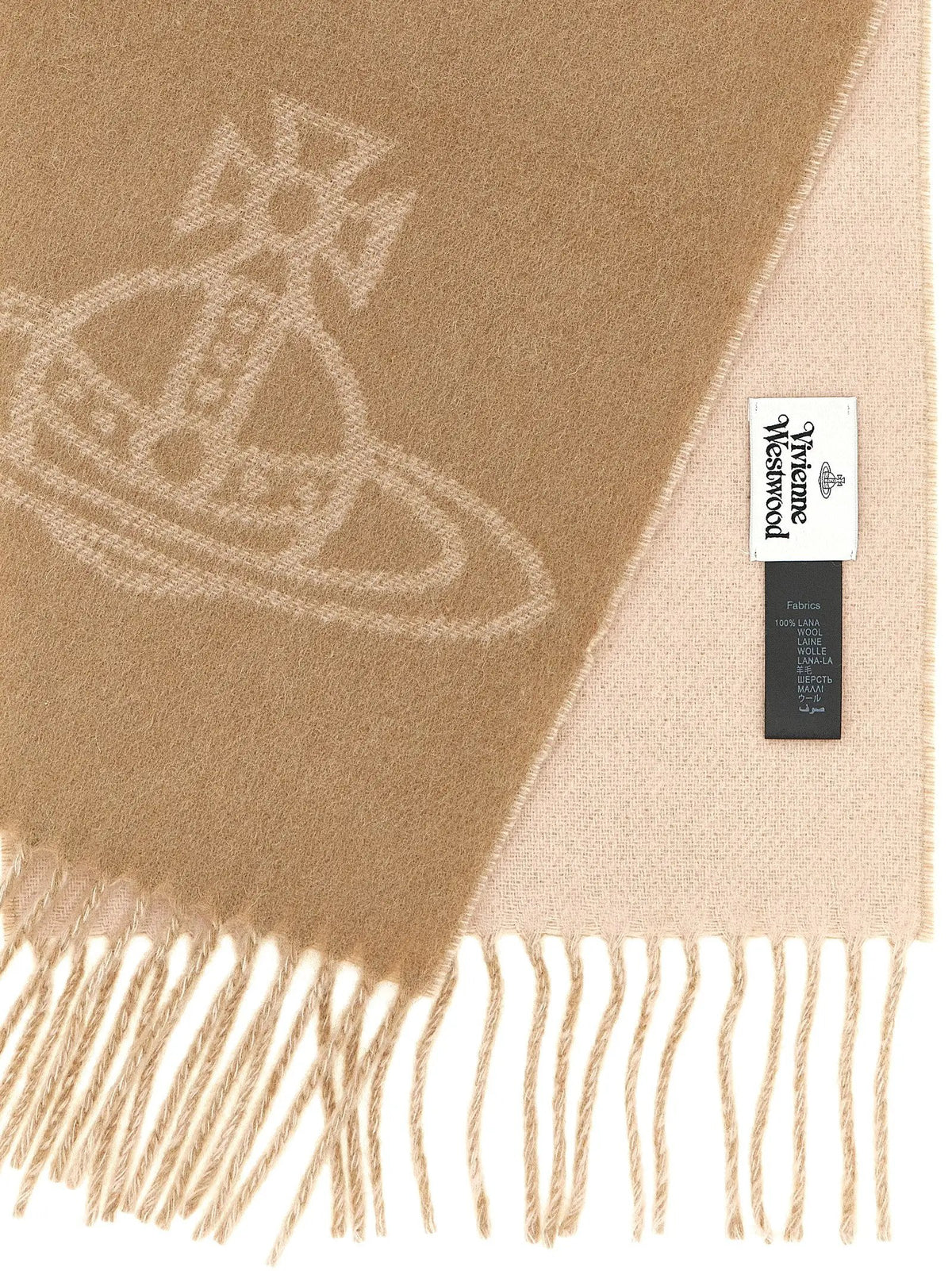 Vivienne Westwood Vivienne Westwood Beige Wool Foulard