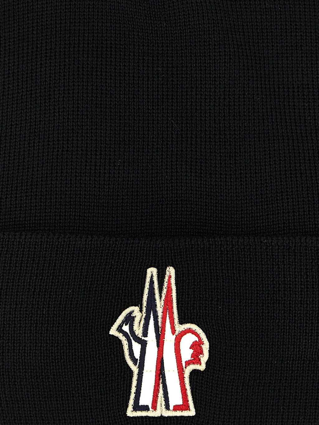 Moncler Grenoble Moncler Grenoble Black Virgin Wool Beanie