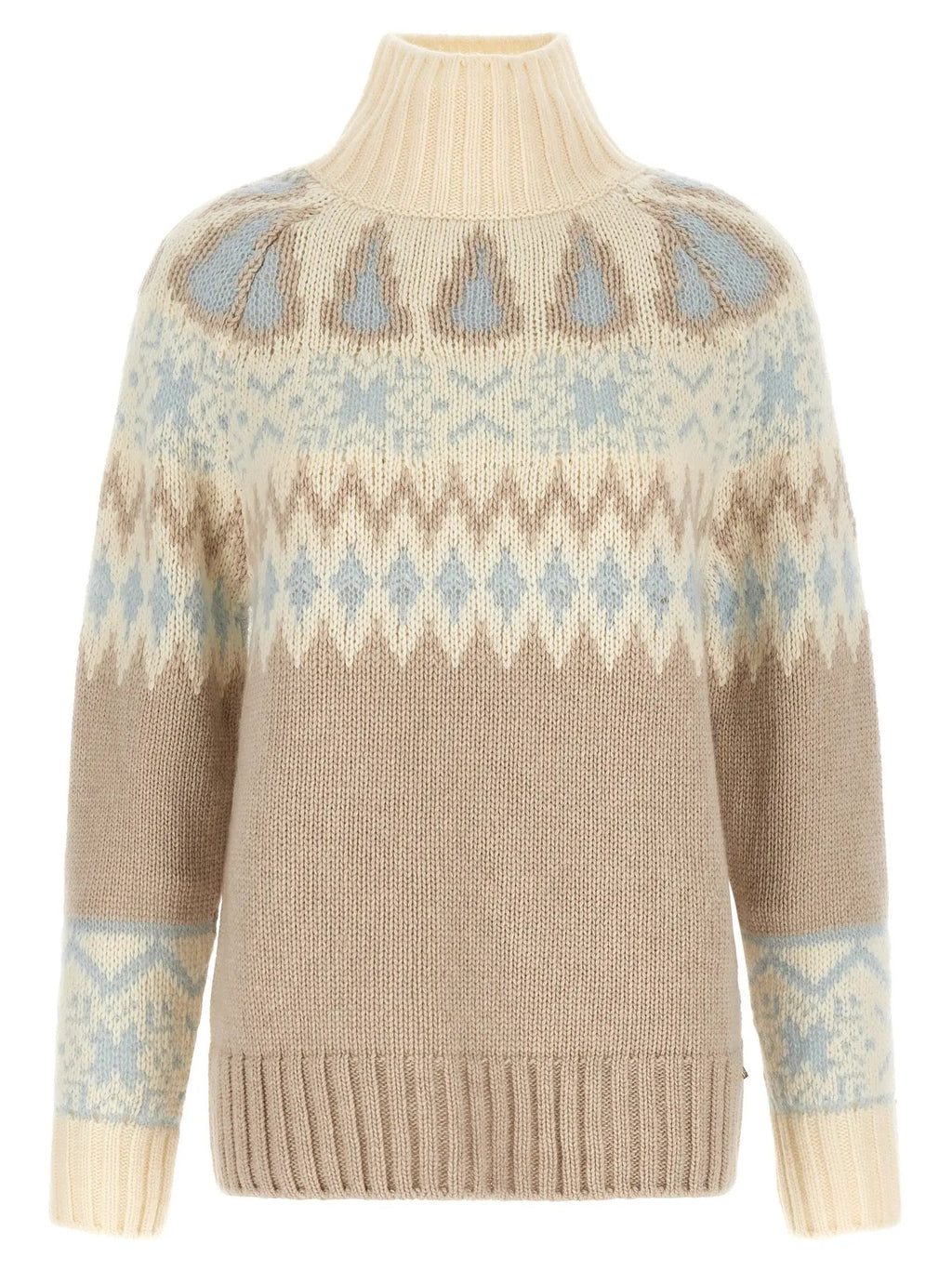 Herno Herno Beige Wool Cardigan