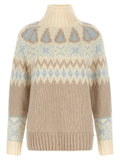 Herno Herno Beige Wool Cardigan
