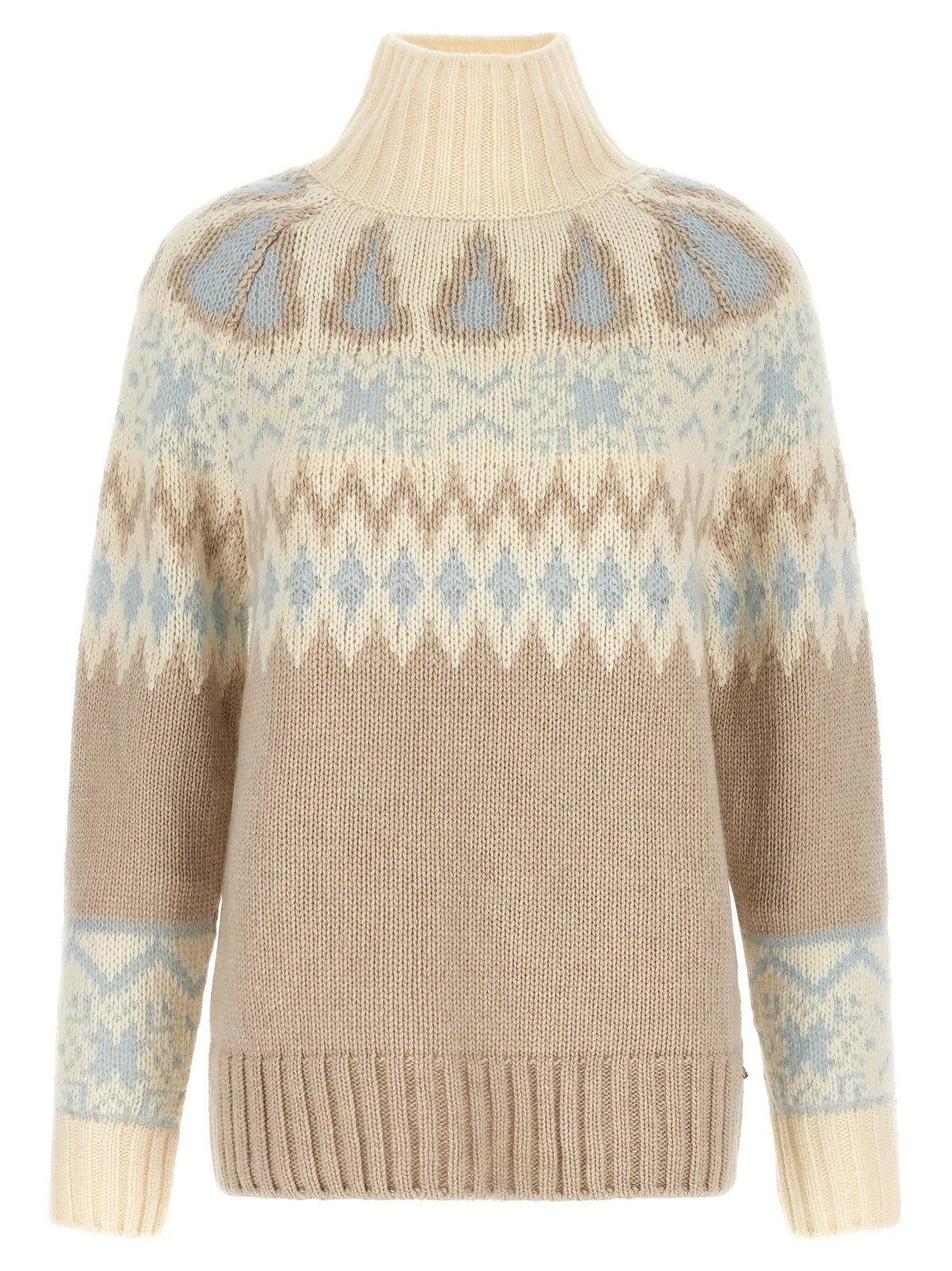 Herno Herno Beige Wool Cardigan