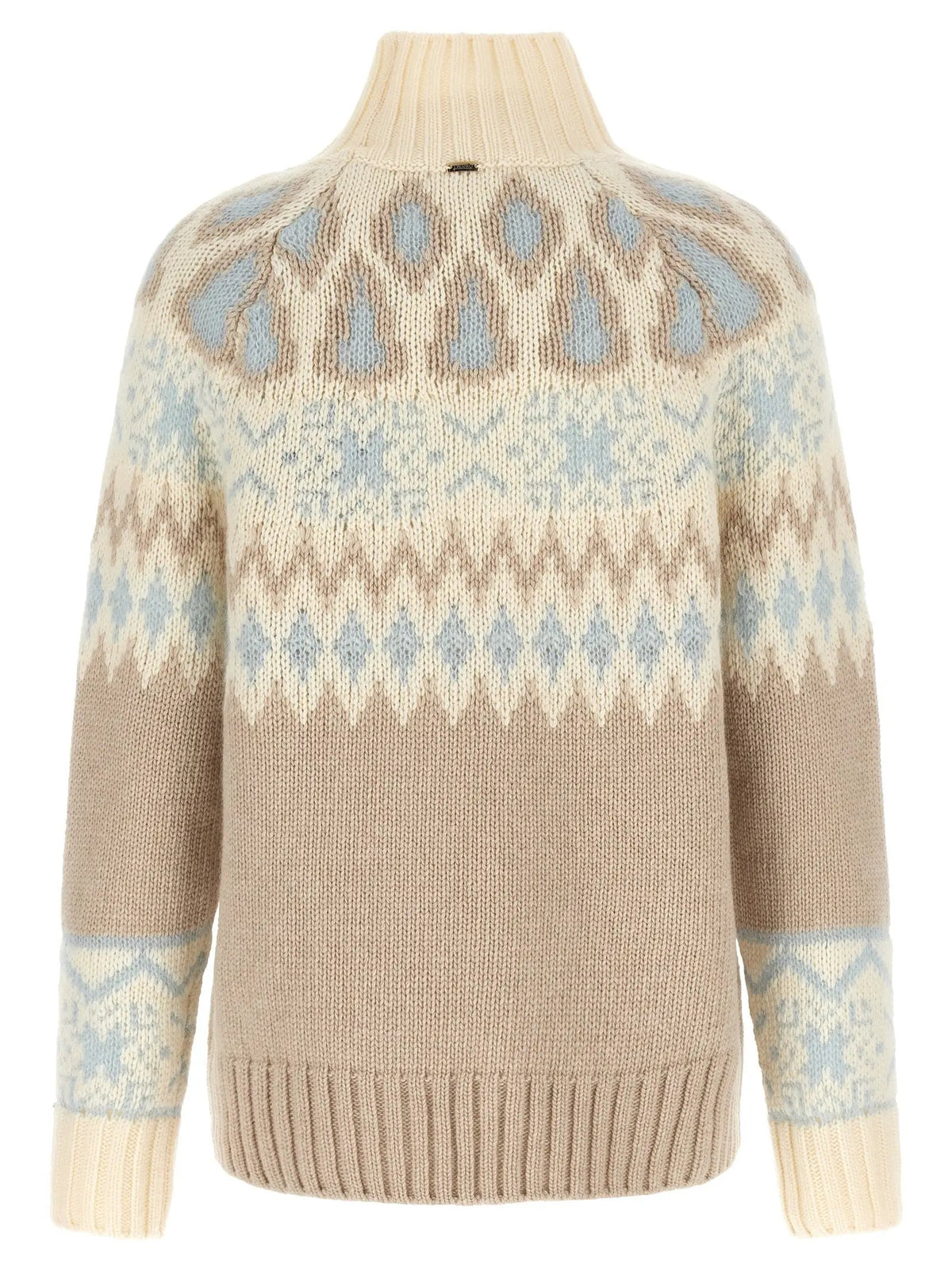 Herno Herno Beige Wool Cardigan