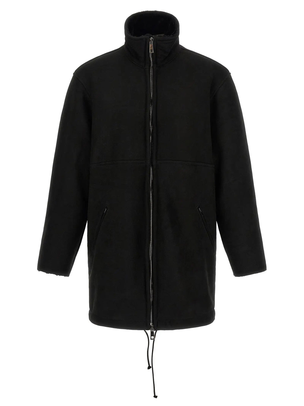 GIORGIO BRATO GIORGIO BRATO Black Lamb Leather Coat