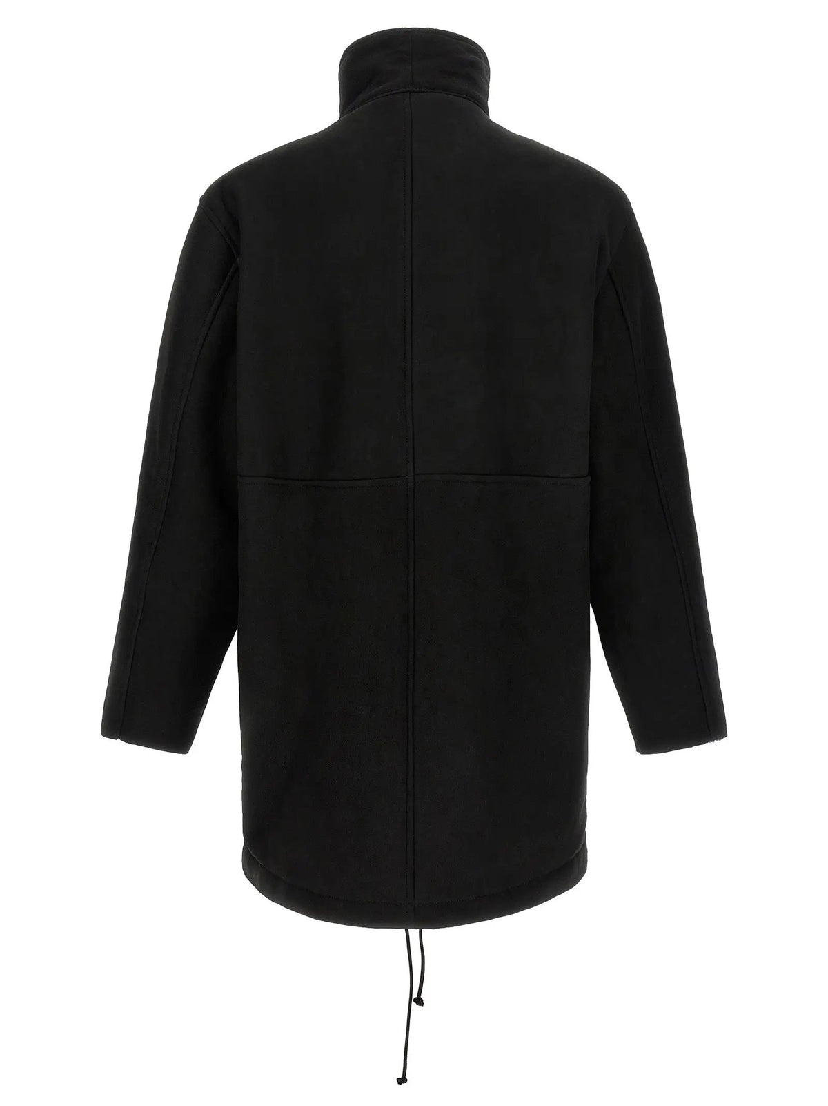 GIORGIO BRATO GIORGIO BRATO Black Lamb Leather Coat