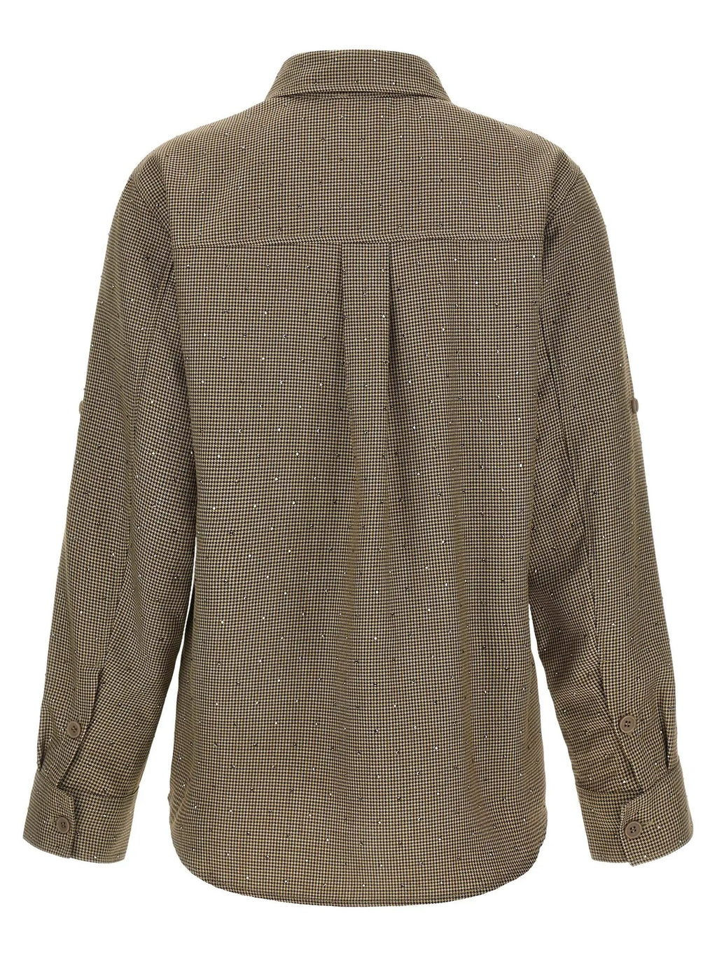 P.A.R.O.S.H. P.A.R.O.S.H. Brown Polyester Blouse