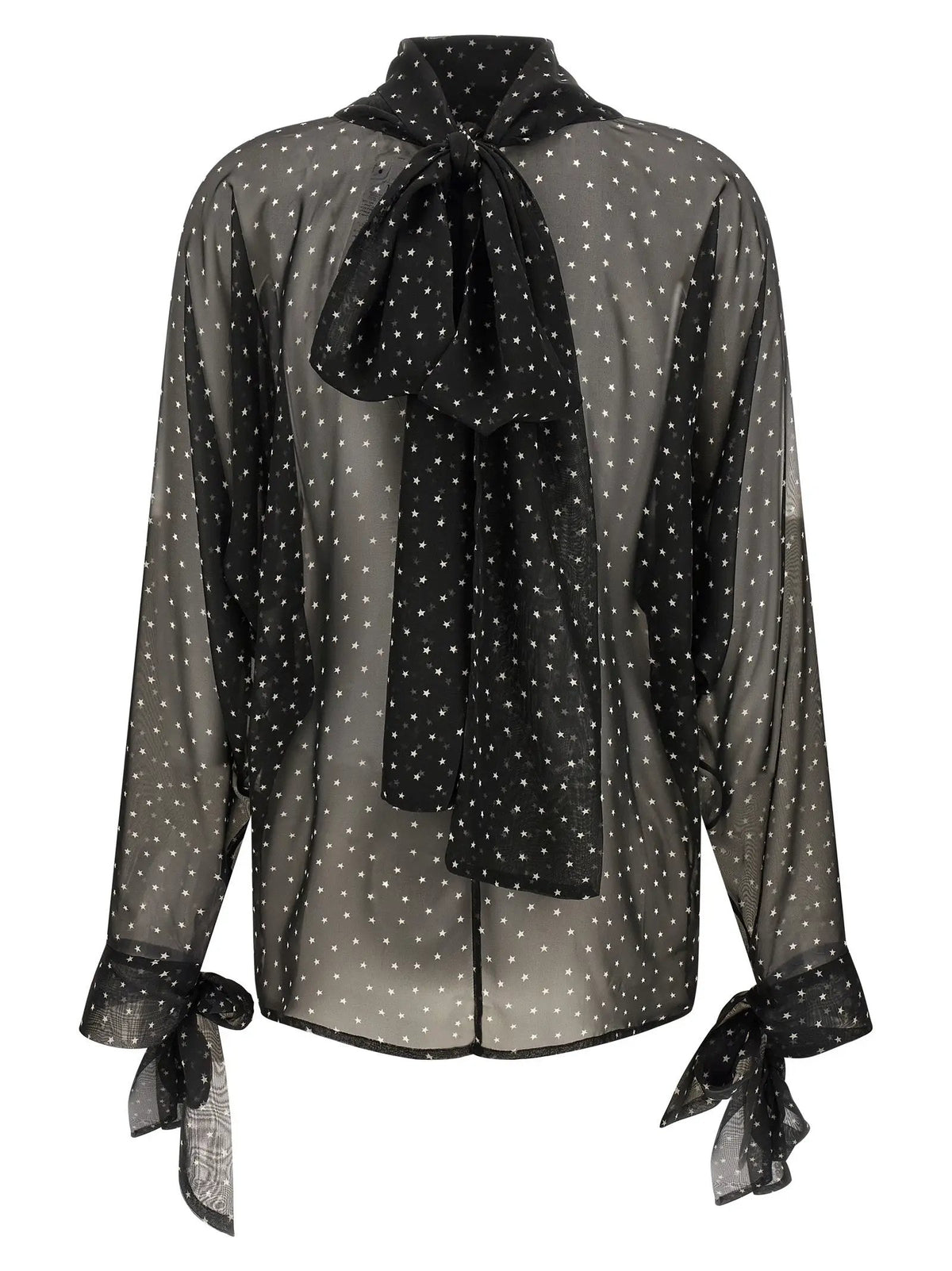 P.A.R.O.S.H. P.A.R.O.S.H. Black Polyester Blouse