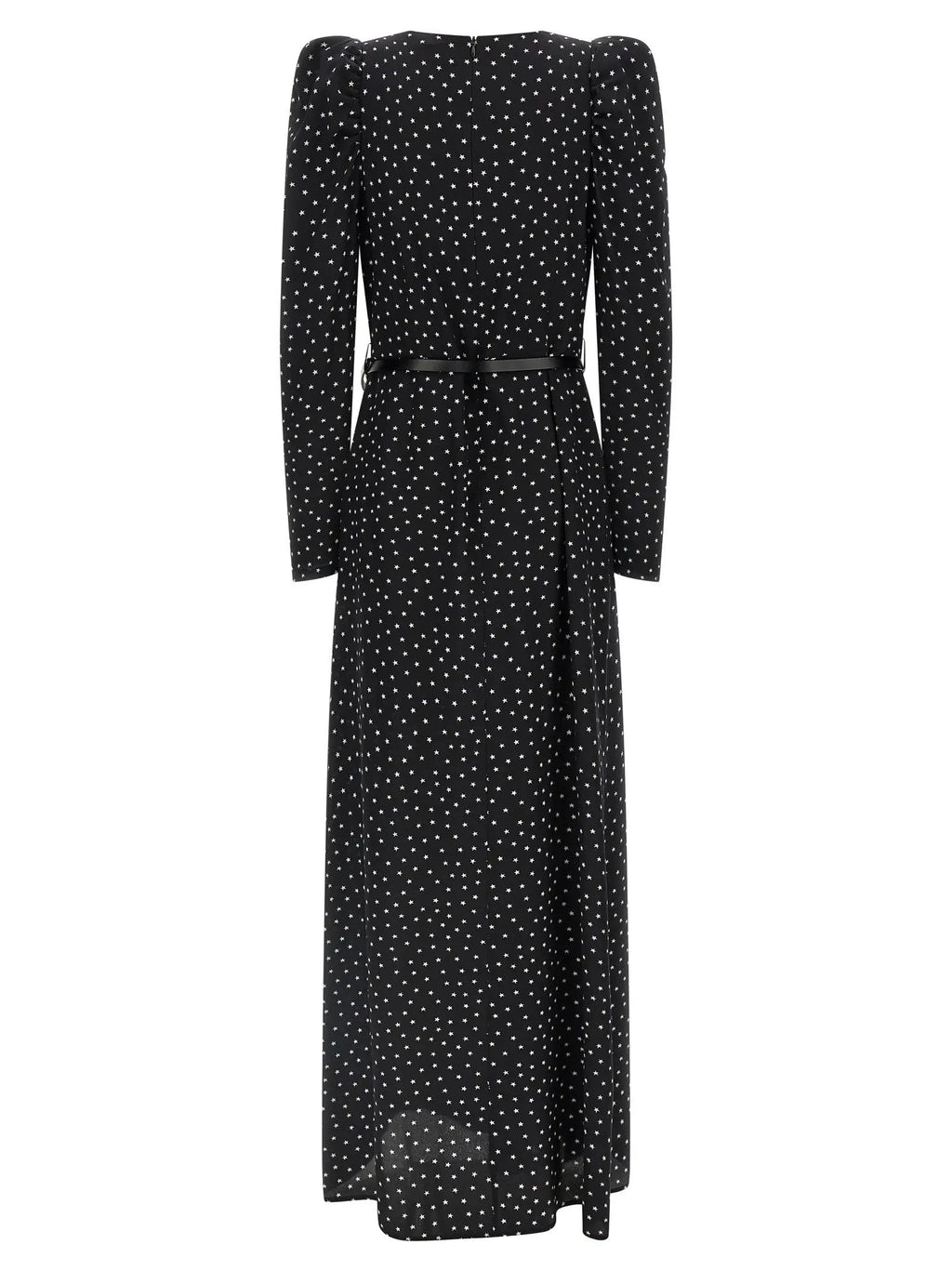 P.A.R.O.S.H. P.A.R.O.S.H. Black Silk Long Dress
