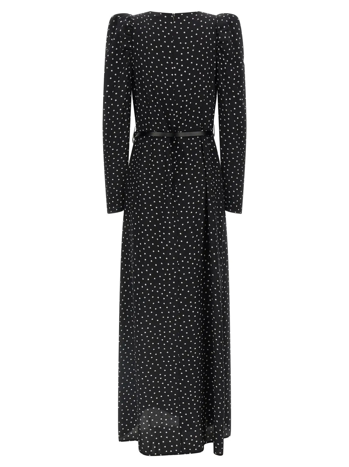 P.A.R.O.S.H. P.A.R.O.S.H. Black Silk Long Dress