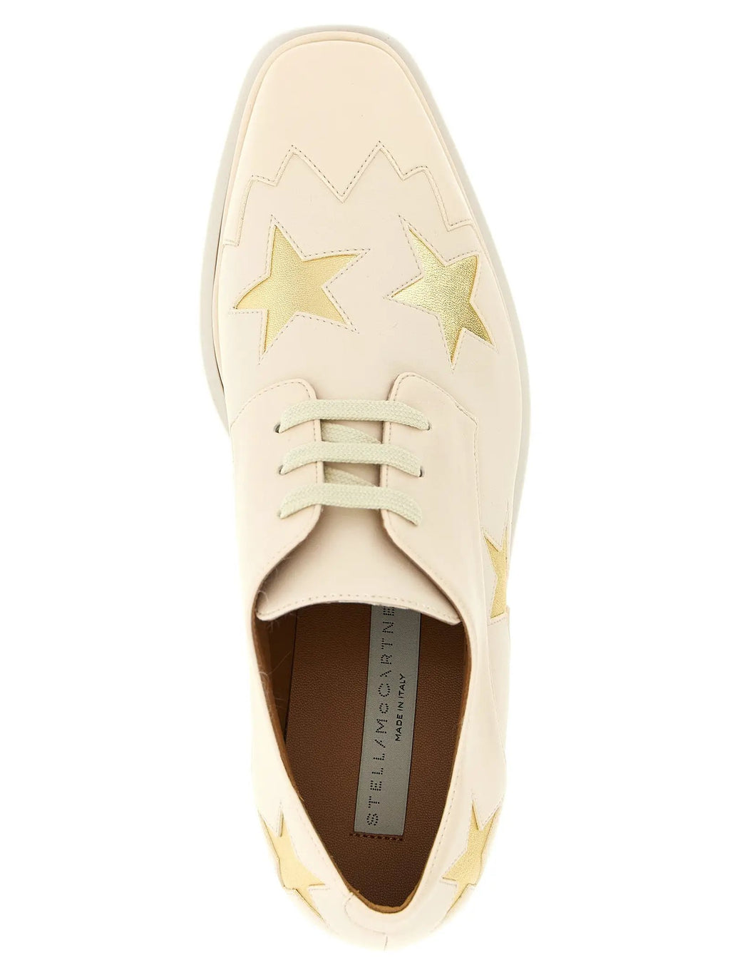 Stella McCartney Stella McCartney White Polyester Wedge Sandals
