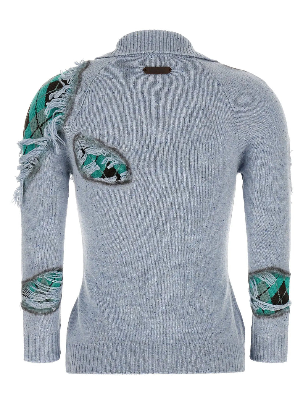 Moschino Moschino Blue Wool Cardigan
