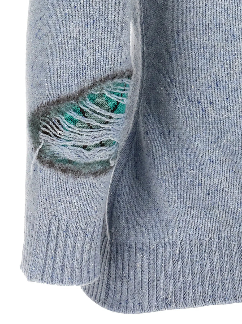 Moschino Moschino Blue Wool Cardigan