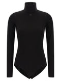 Courrèges Courrèges Black Viscose Bodysuit