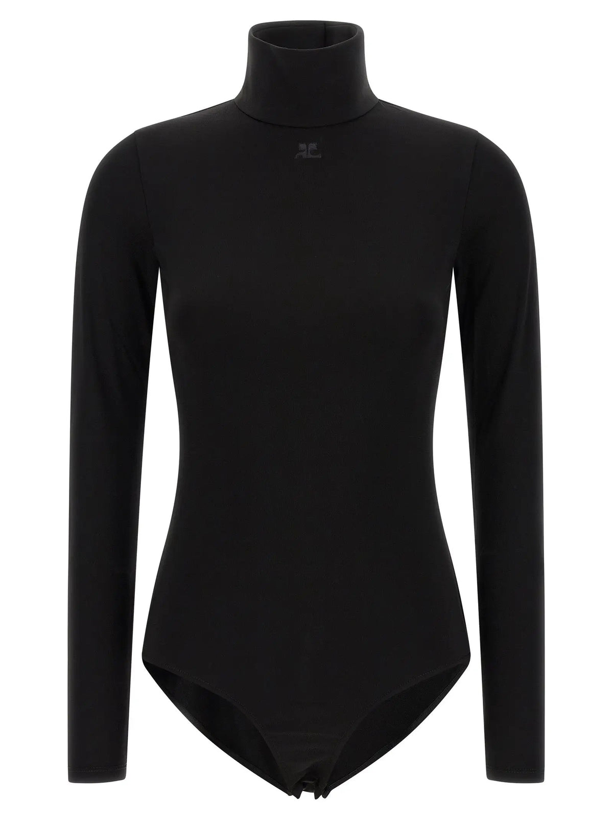 Courrèges Courrèges Black Viscose Bodysuit