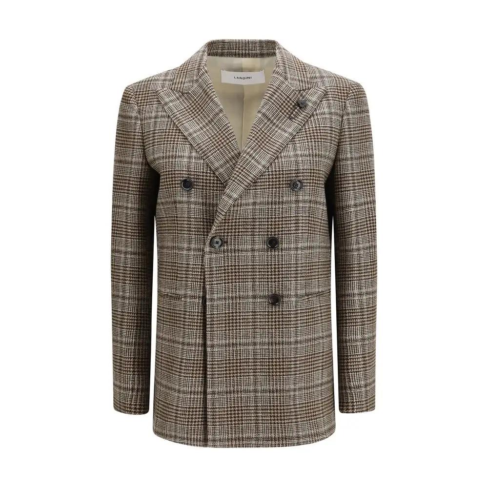 Lardini Lardini Brown Wool Oves Aries Blazer