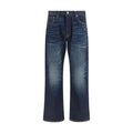 Tom Ford Tom Ford Blue Cotton Straight-Leg Jeans